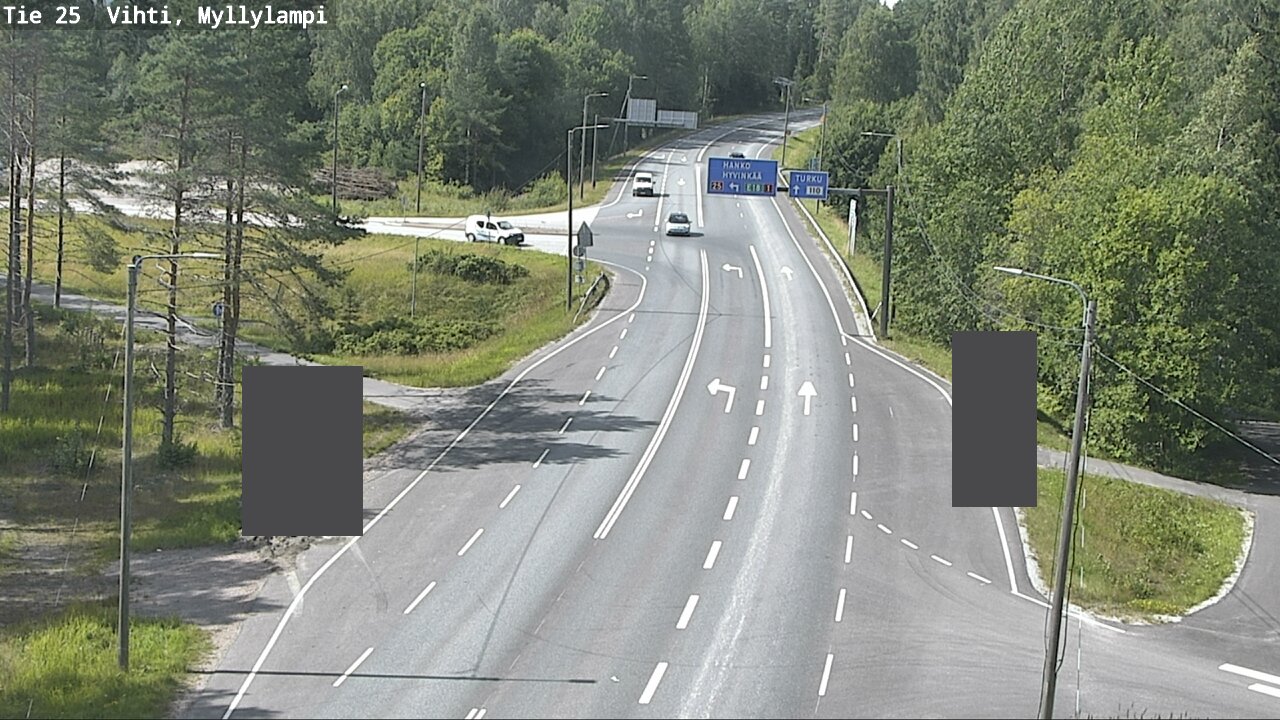 Kelikamerat Kuva Tie 25 Lohja Myllylampi, Lohja, Uusimaa
