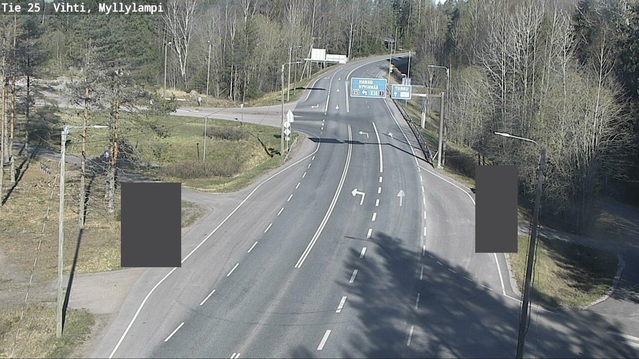 Kelikamerat Kuva Tie 25 Lohja Myllylampi, Lohja, Uusimaa