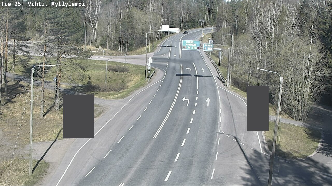 Kelikamerat Kuva Tie 25 Lohja Myllylampi, Lohja, Uusimaa