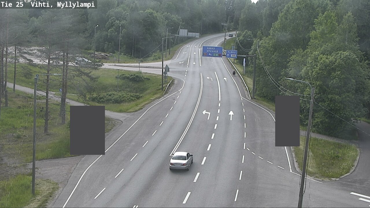 Kelikamerat Kuva Tie 25 Lohja Myllylampi, Lohja, Uusimaa