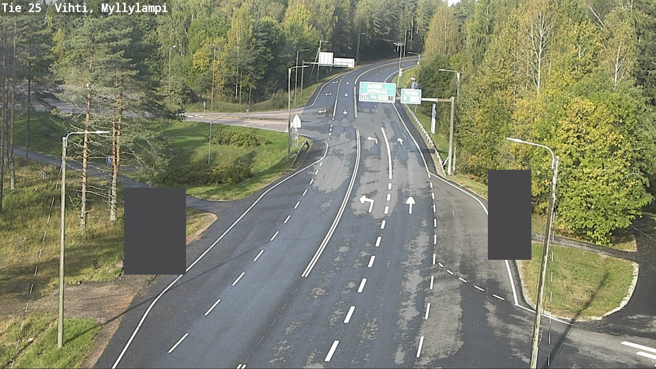 Weather Camera Image Road 25 Lohja Myllylampi, Lohja, Uusimaa