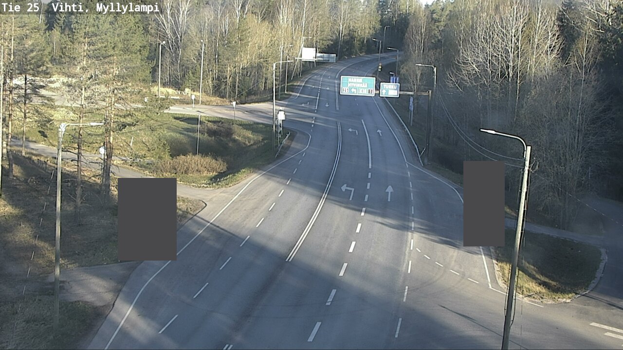 Kelikamerat Kuva Tie 25 Lohja Myllylampi, Lohja, Uusimaa