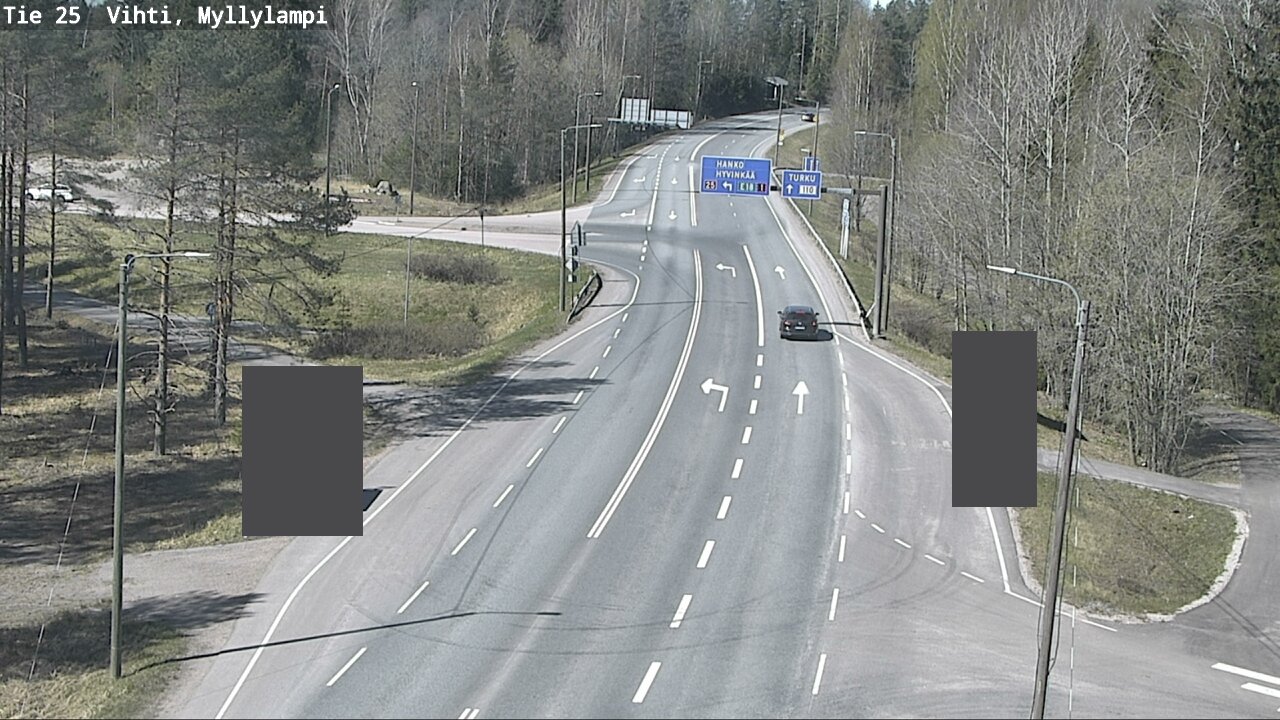 Kelikamerat Kuva Tie 25 Lohja Myllylampi, Lohja, Uusimaa