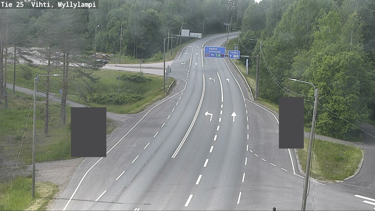Kelikamerat Kuva Tie 25 Lohja Myllylampi, Lohja, Uusimaa