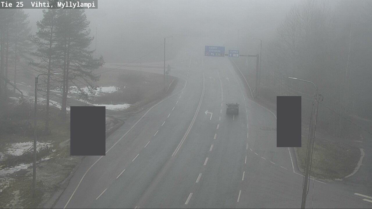 Kelikamerat Kuva Tie 25 Lohja Myllylampi, Lohja, Uusimaa