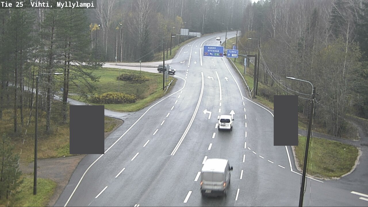 Kelikamerat Kuva Tie 25 Lohja Myllylampi, Lohja, Uusimaa