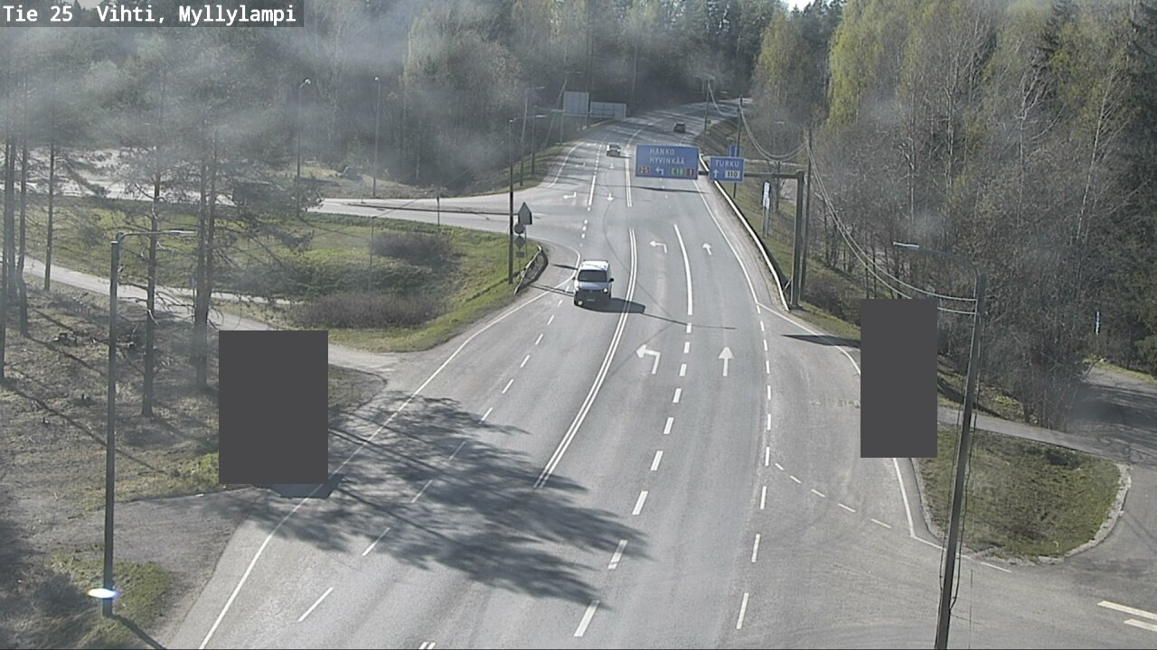 Kelikamerat Kuva Tie 25 Lohja Myllylampi, Lohja, Uusimaa