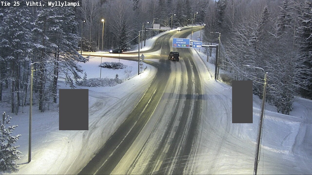 Kelikamerat Kuva Tie 25 Lohja Myllylampi, Lohja, Uusimaa