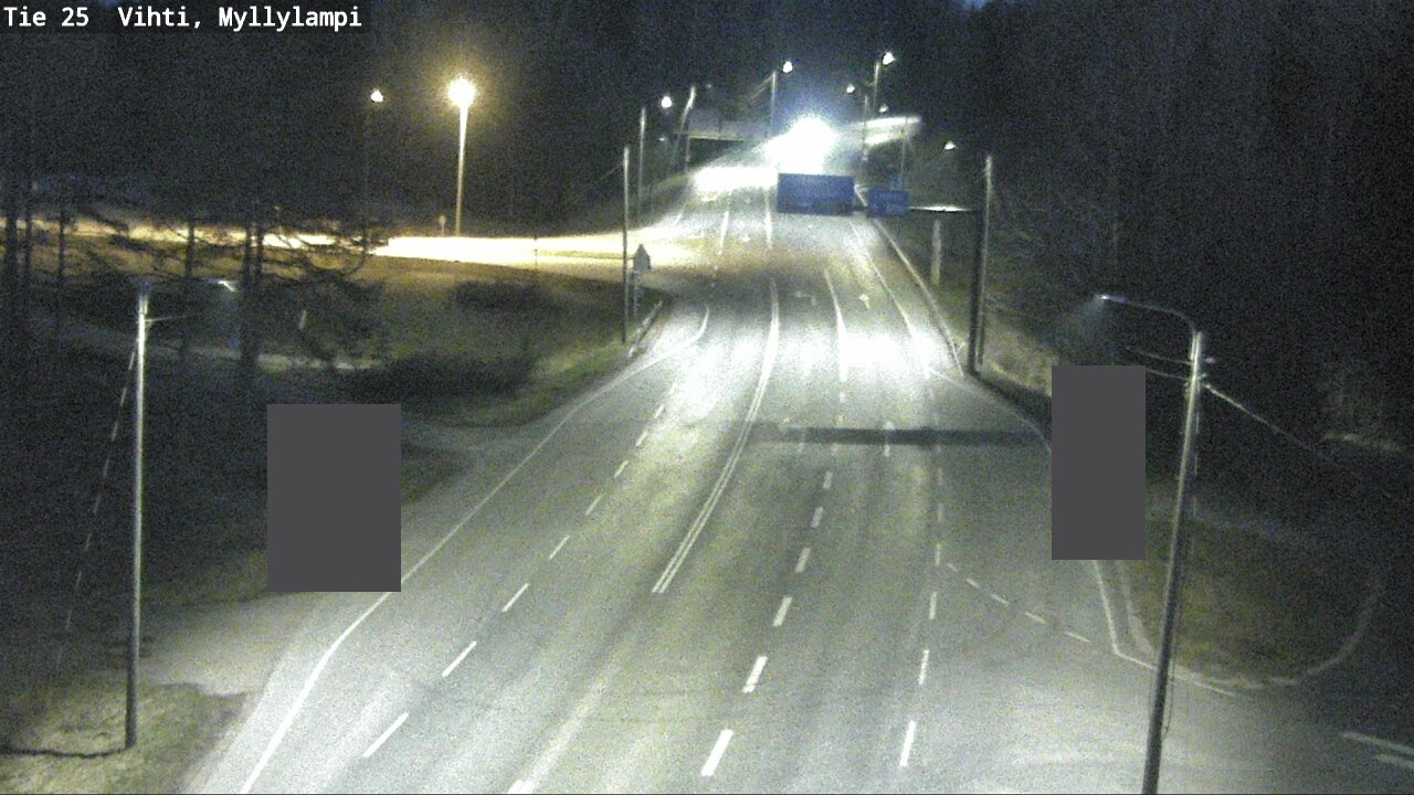 Weather Camera Image Road 25 Lohja Myllylampi, Lohja, Uusimaa