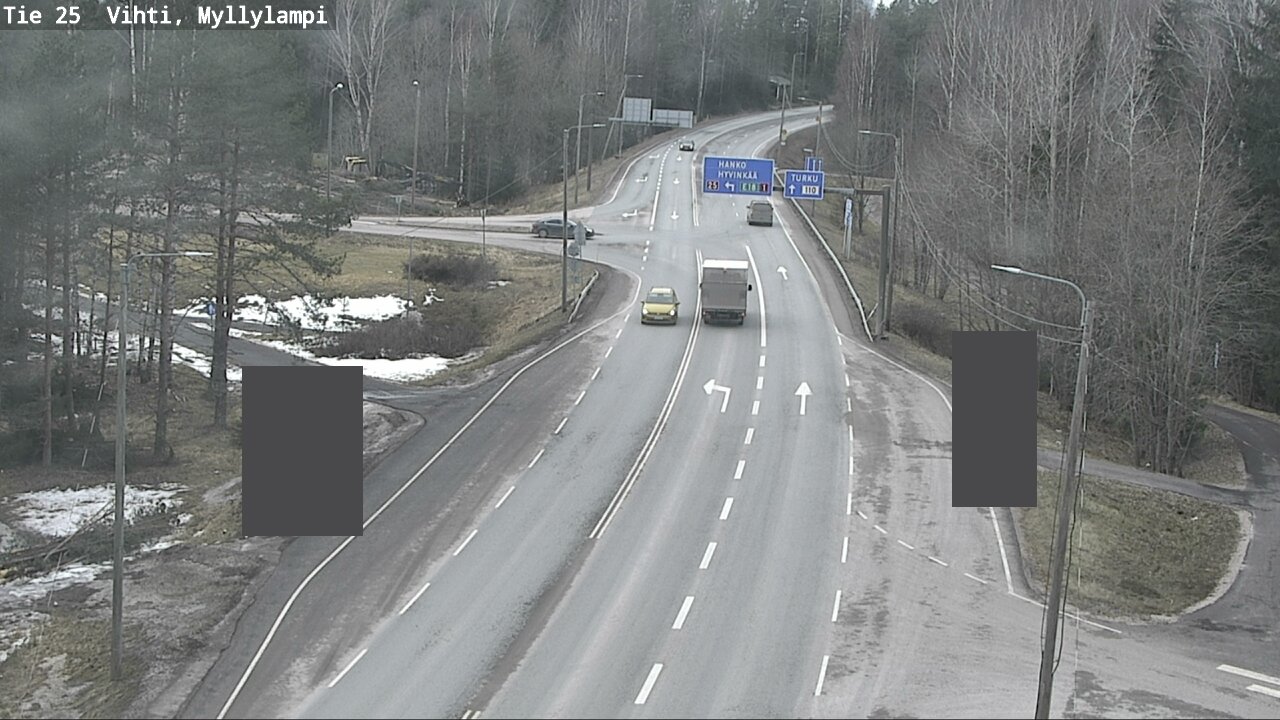 Kelikamerat Kuva Tie 25 Lohja Myllylampi, Lohja, Uusimaa