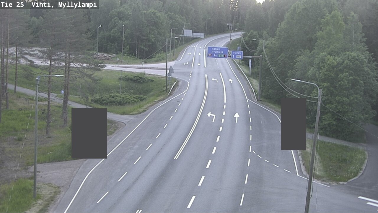 Kelikamerat Kuva Tie 25 Lohja Myllylampi, Lohja, Uusimaa