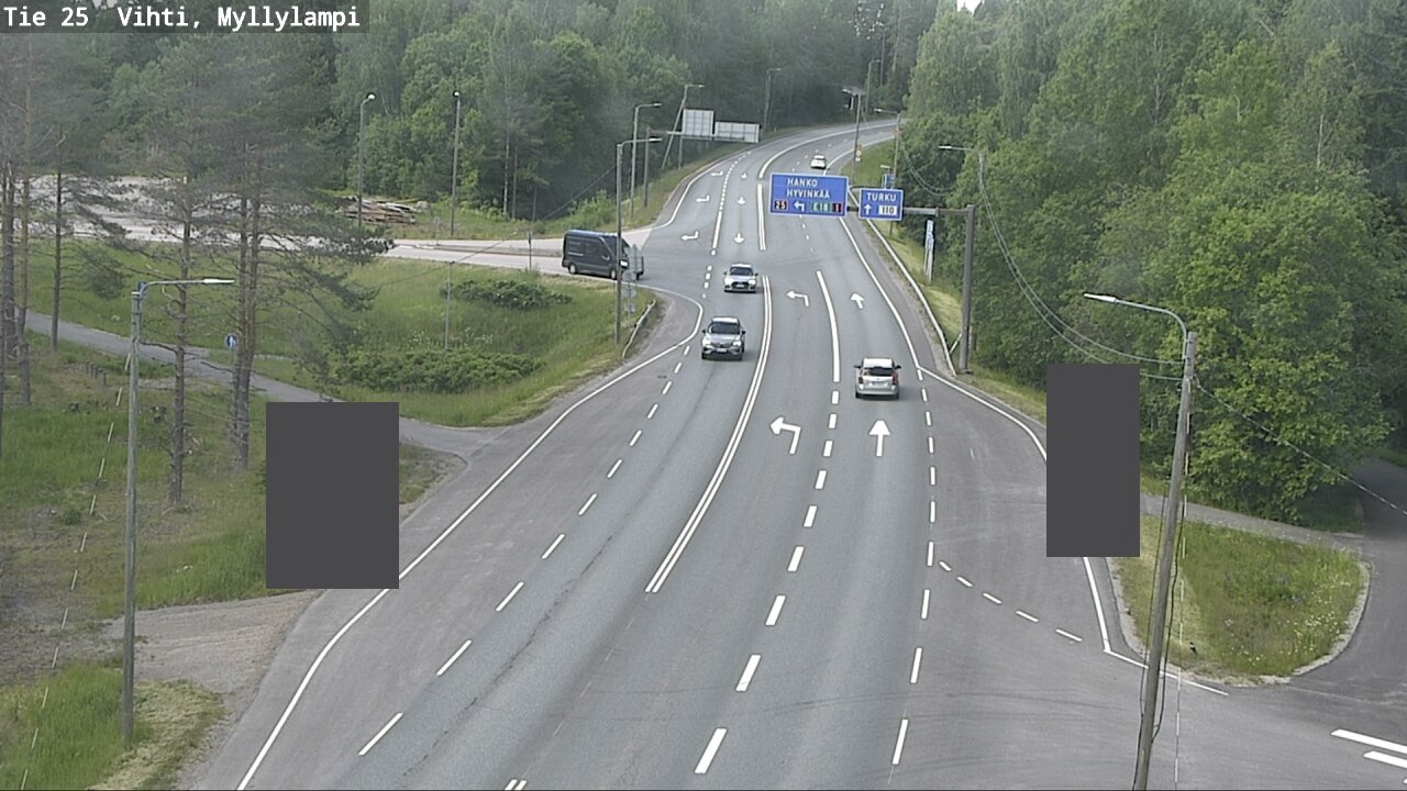 Kelikamerat Kuva Tie 25 Lohja Myllylampi, Lohja, Uusimaa