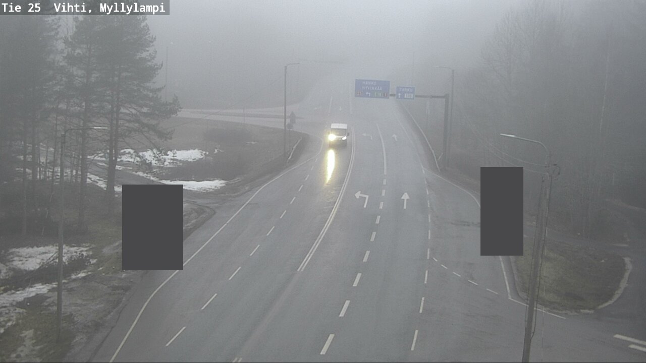 Kelikamerat Kuva Tie 25 Lohja Myllylampi, Lohja, Uusimaa