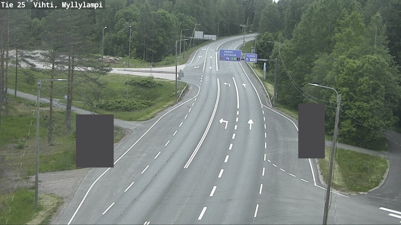 Kelikamerat Kuva Tie 25 Lohja Myllylampi, Lohja, Uusimaa