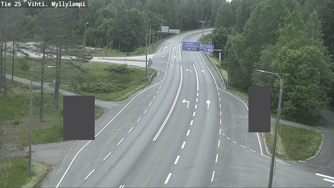 Kelikamerat Kuva Tie 25 Lohja Myllylampi, Lohja, Uusimaa