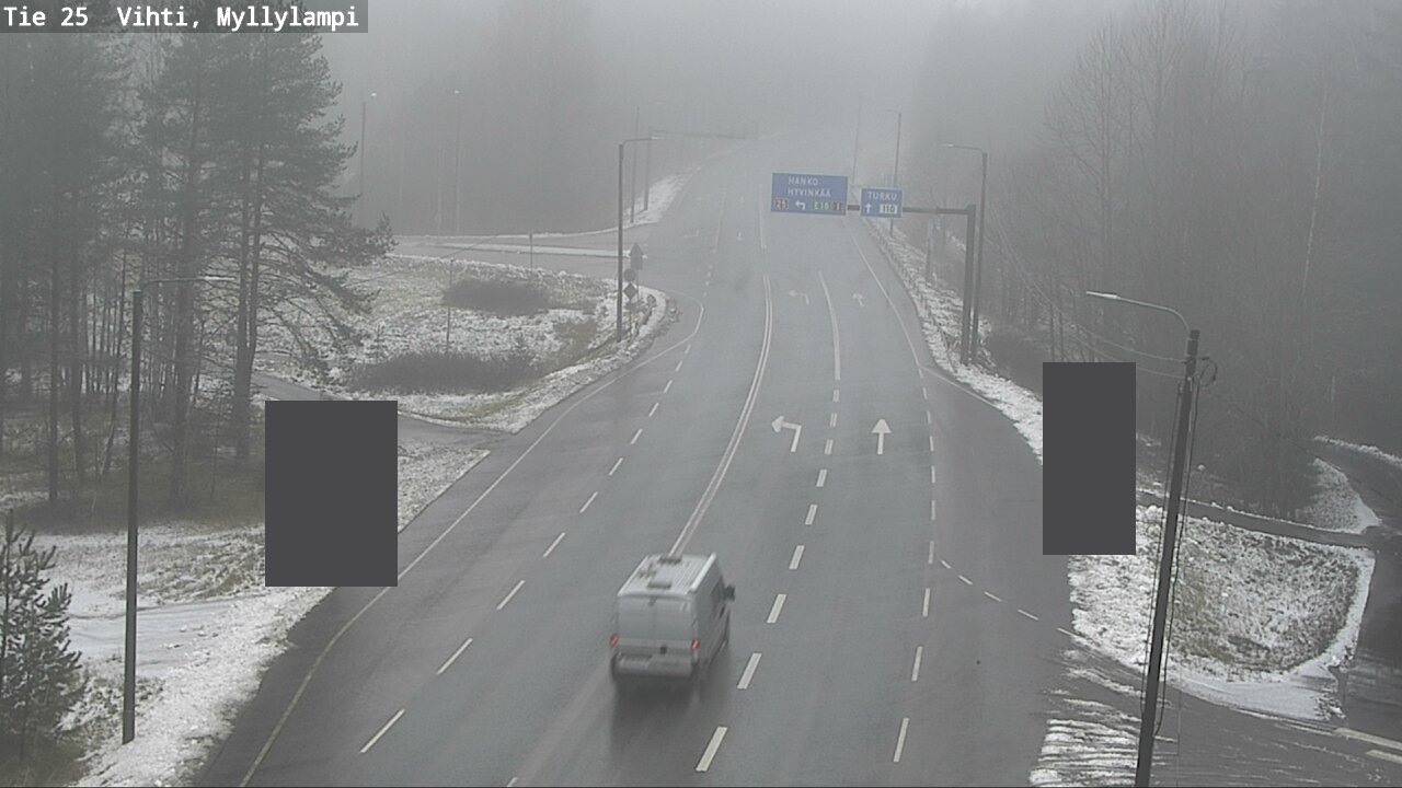 Kelikamerat Kuva Tie 25 Lohja Myllylampi, Lohja, Uusimaa