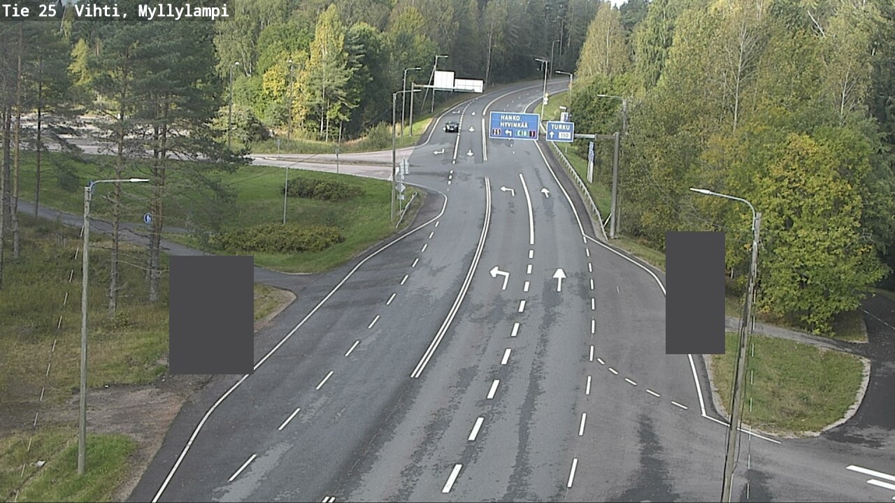 Weather Camera Image Road 25 Lohja Myllylampi, Lohja, Uusimaa