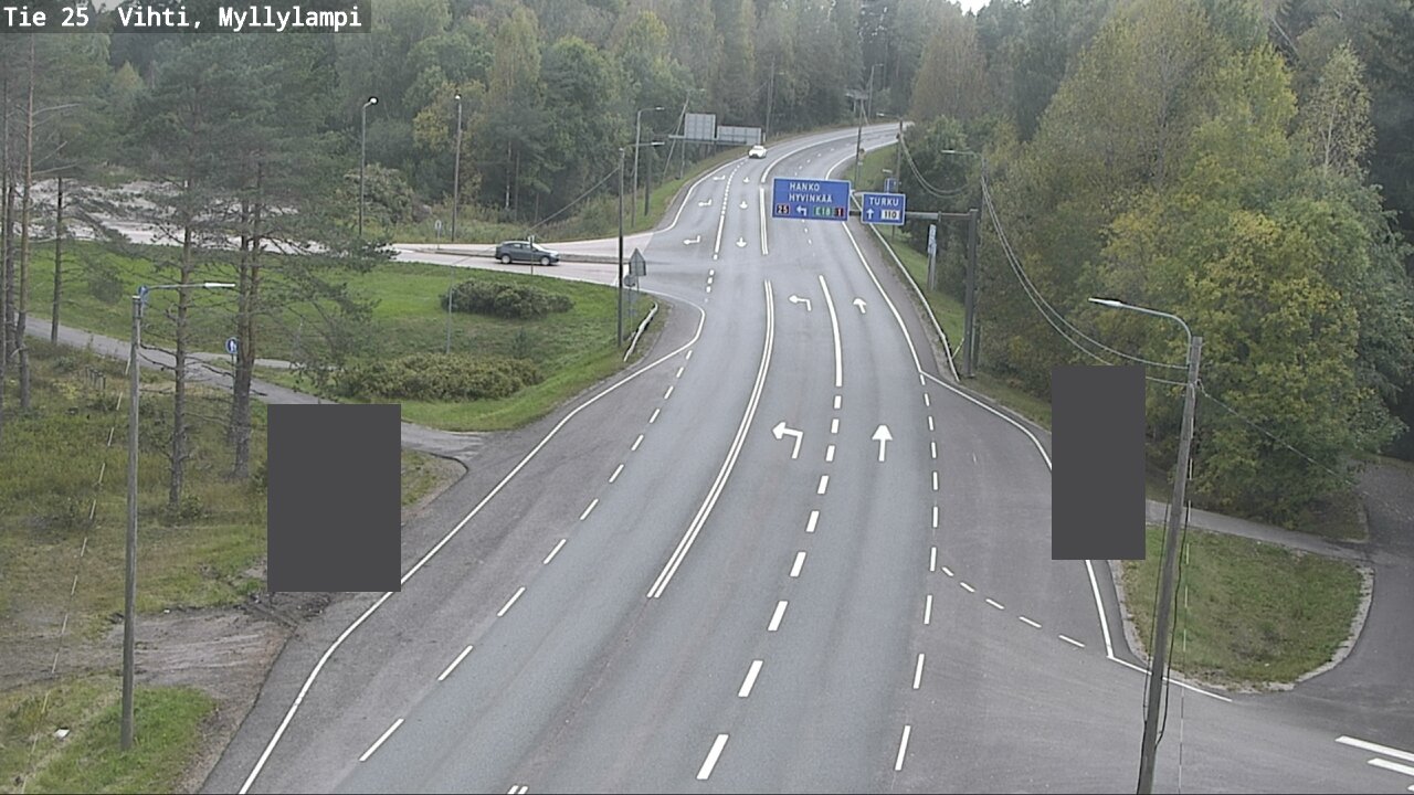 Kelikamerat Kuva Tie 25 Lohja Myllylampi, Lohja, Uusimaa