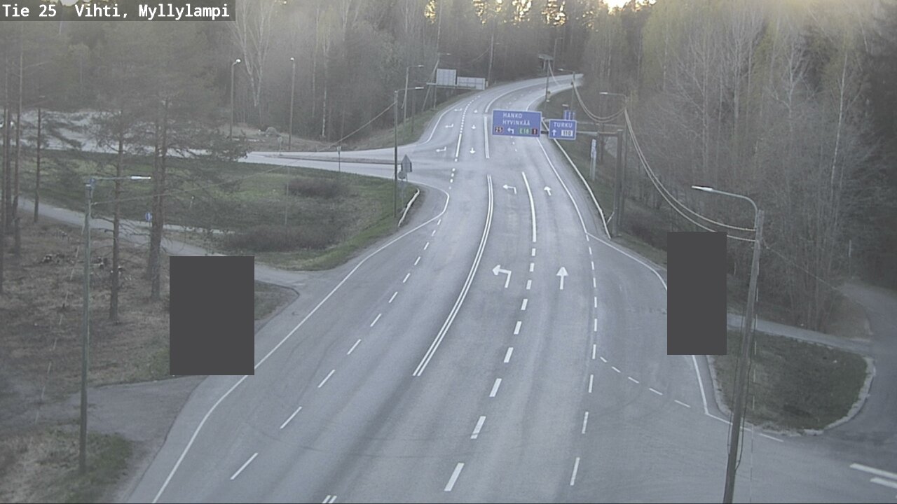 Kelikamerat Kuva Tie 25 Lohja Myllylampi, Lohja, Uusimaa