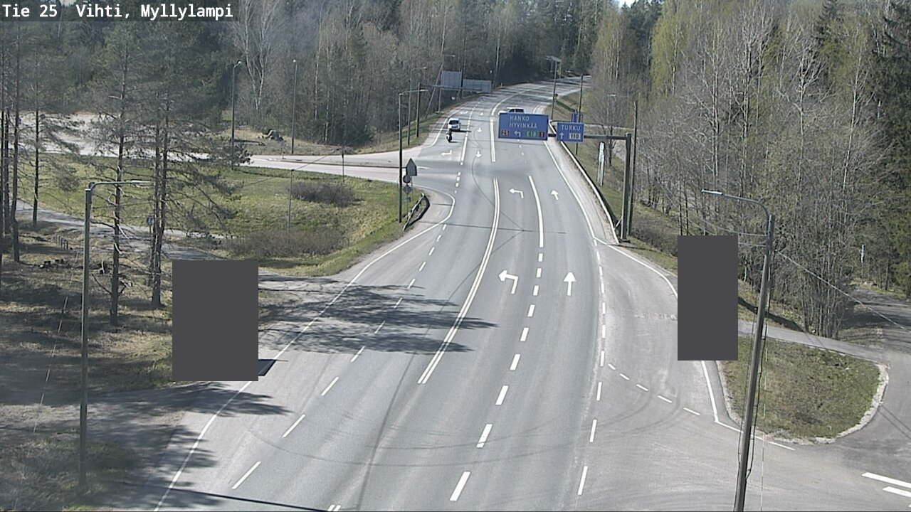 Kelikamerat Kuva Tie 25 Lohja Myllylampi, Lohja, Uusimaa