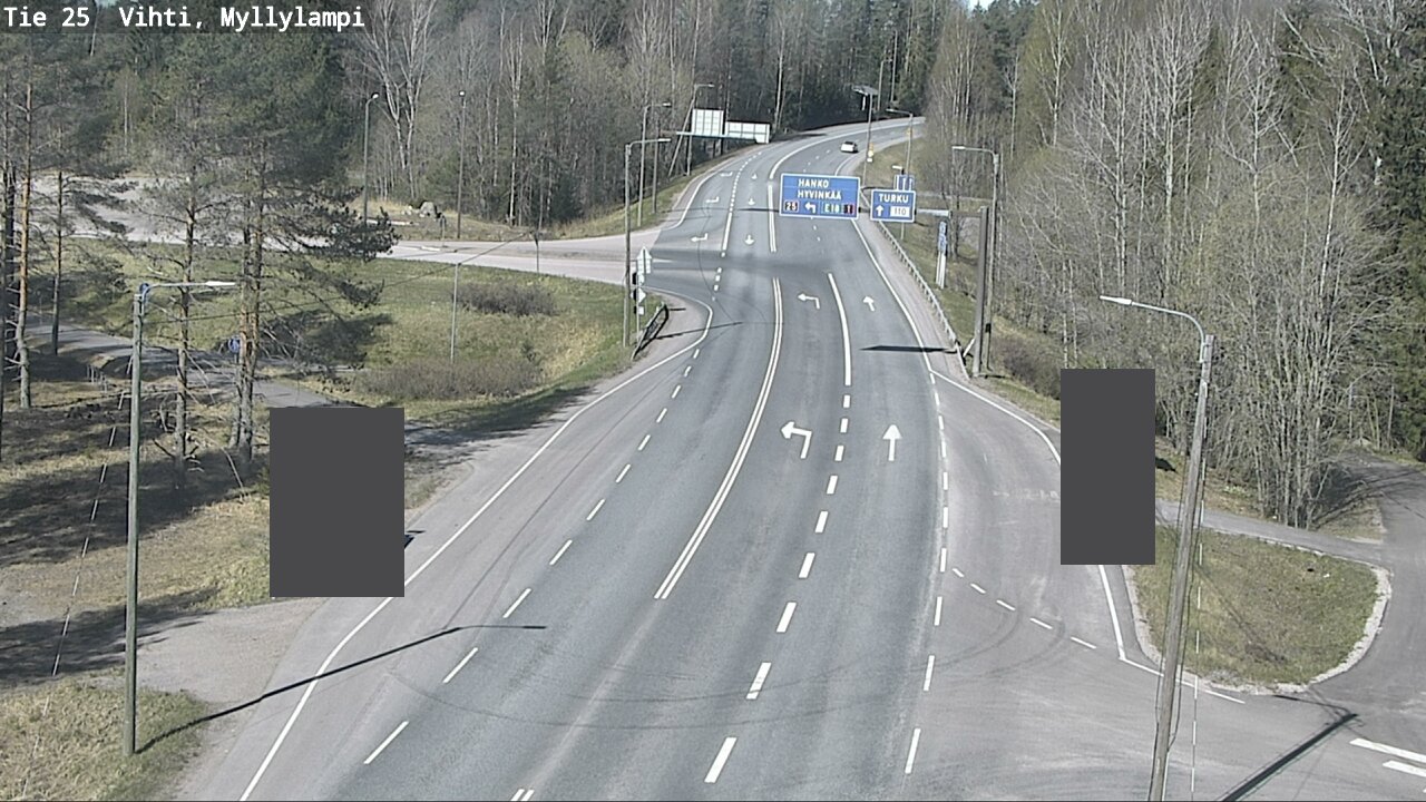 Kelikamerat Kuva Tie 25 Lohja Myllylampi, Lohja, Uusimaa