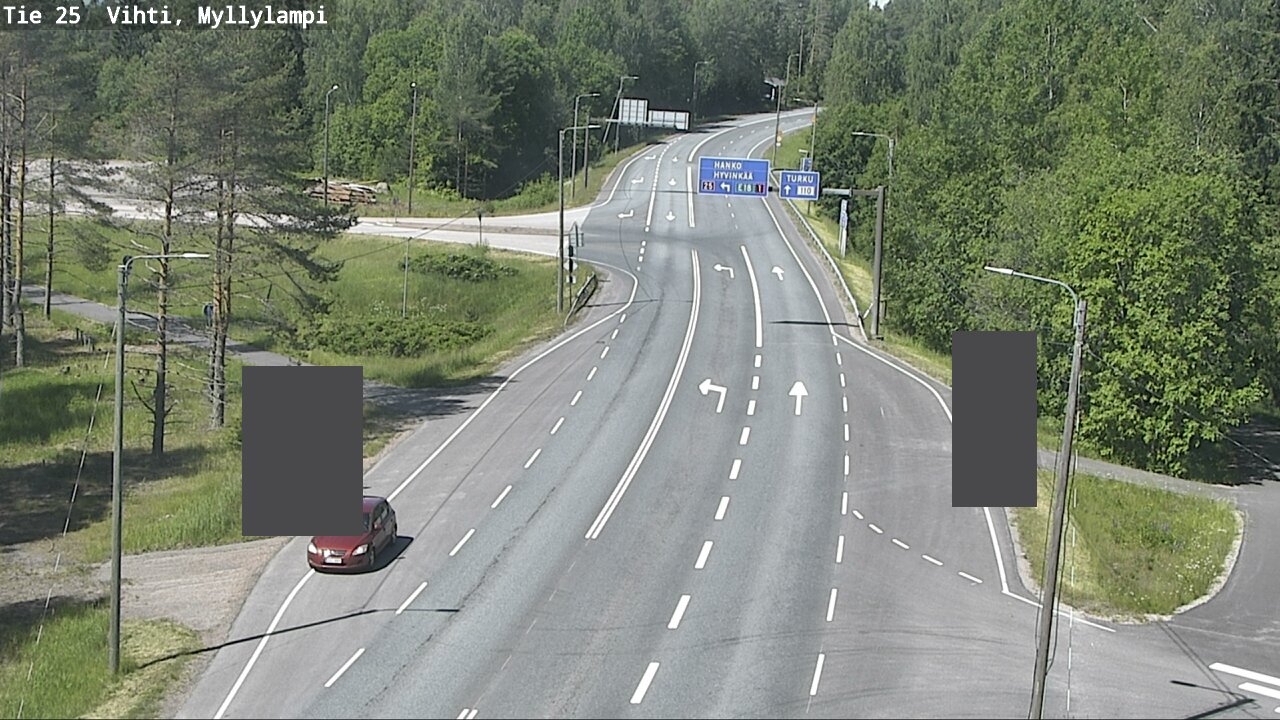 Kelikamerat Kuva Tie 25 Lohja Myllylampi, Lohja, Uusimaa