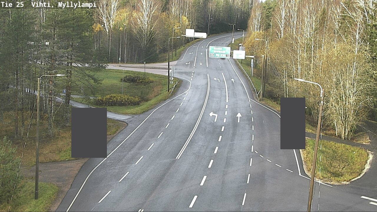 Kelikamerat Kuva Tie 25 Lohja Myllylampi, Lohja, Uusimaa