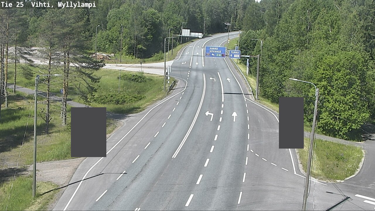 Kelikamerat Kuva Tie 25 Lohja Myllylampi, Lohja, Uusimaa