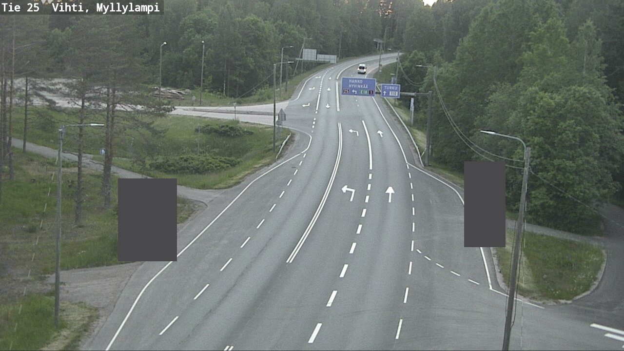 Kelikamerat Kuva Tie 25 Lohja Myllylampi, Lohja, Uusimaa