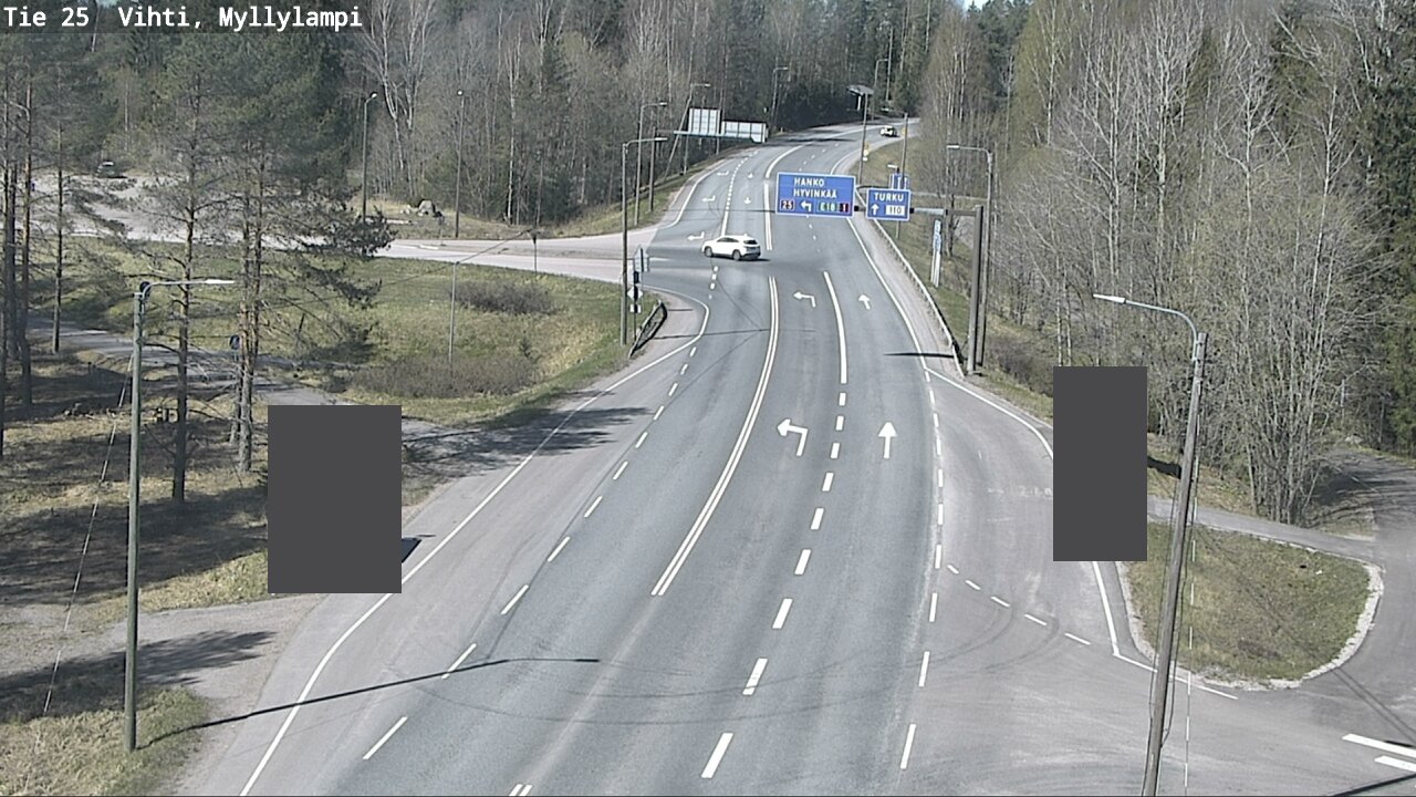 Kelikamerat Kuva Tie 25 Lohja Myllylampi, Lohja, Uusimaa