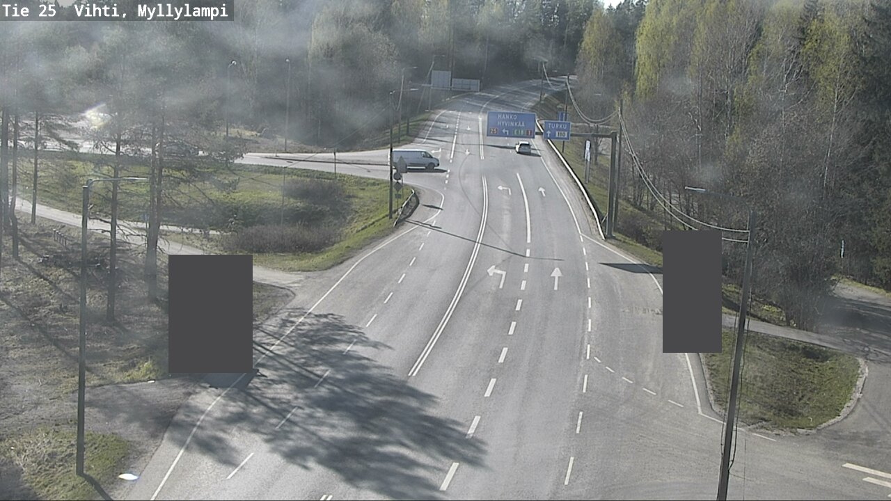 Kelikamerat Kuva Tie 25 Lohja Myllylampi, Lohja, Uusimaa