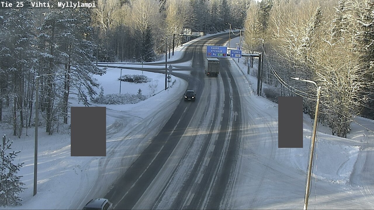 Kelikamerat Kuva Tie 25 Lohja Myllylampi, Lohja, Uusimaa