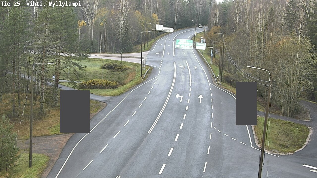 Kelikamerat Kuva Tie 25 Lohja Myllylampi, Lohja, Uusimaa