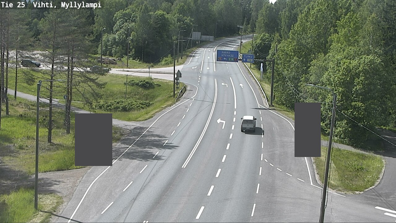 Kelikamerat Kuva Tie 25 Lohja Myllylampi, Lohja, Uusimaa