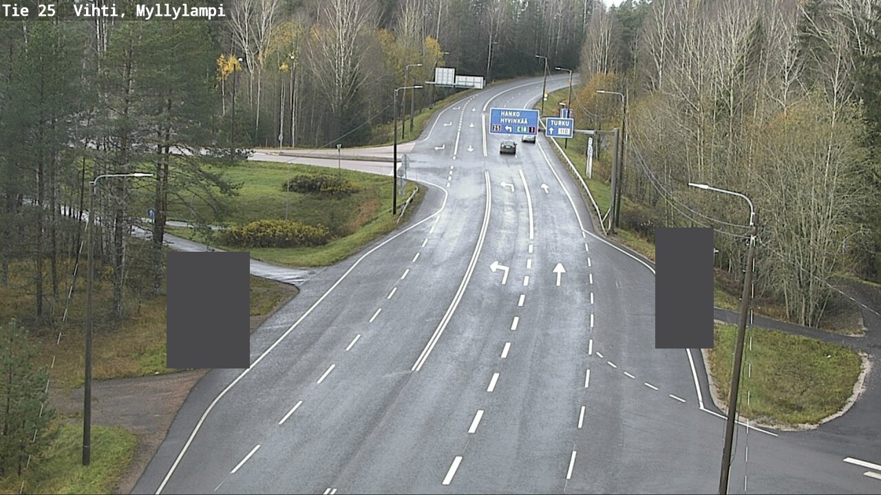 Kelikamerat Kuva Tie 25 Lohja Myllylampi, Lohja, Uusimaa