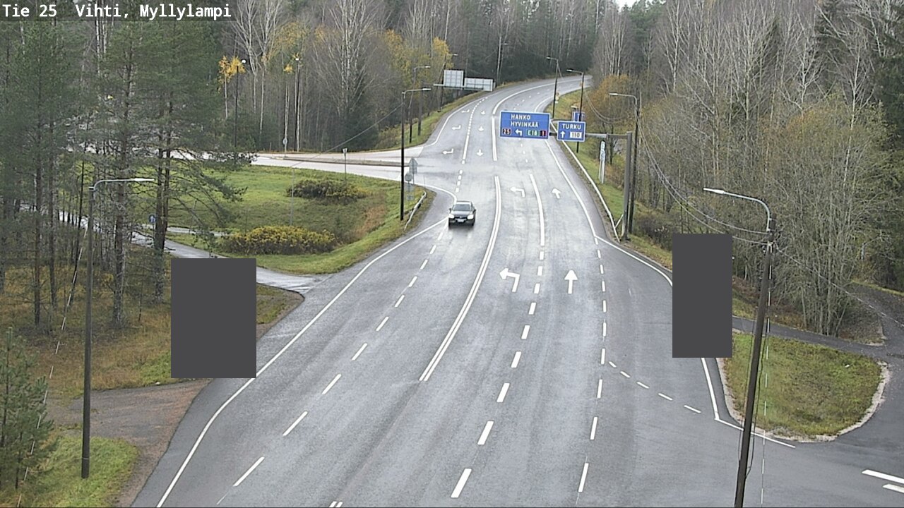 Kelikamerat Kuva Tie 25 Lohja Myllylampi, Lohja, Uusimaa