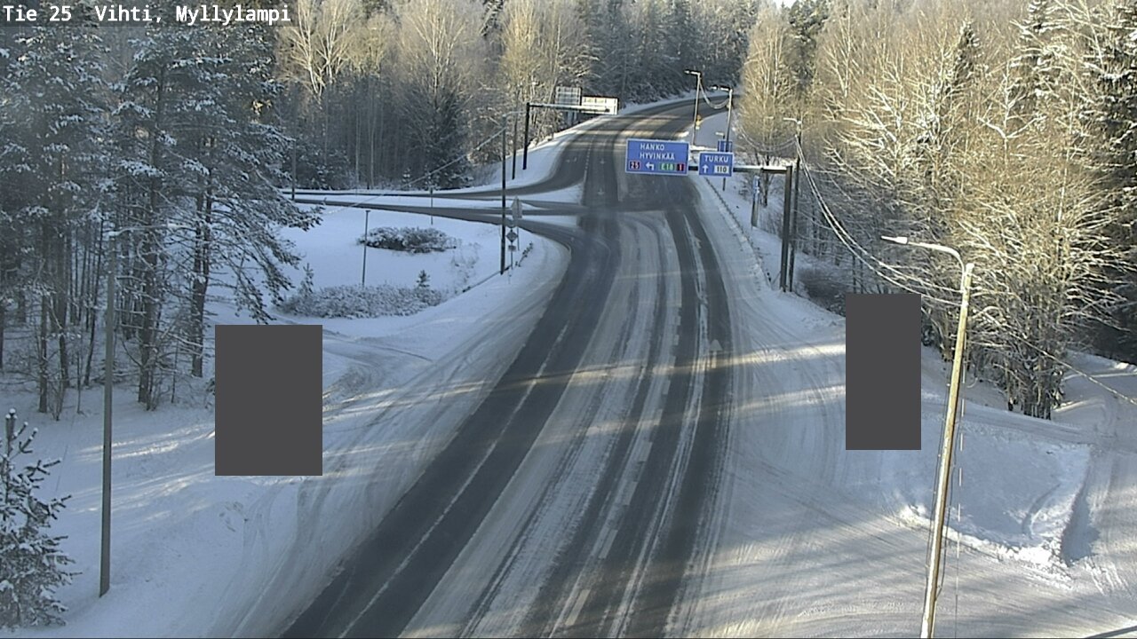 Kelikamerat Kuva Tie 25 Lohja Myllylampi, Lohja, Uusimaa