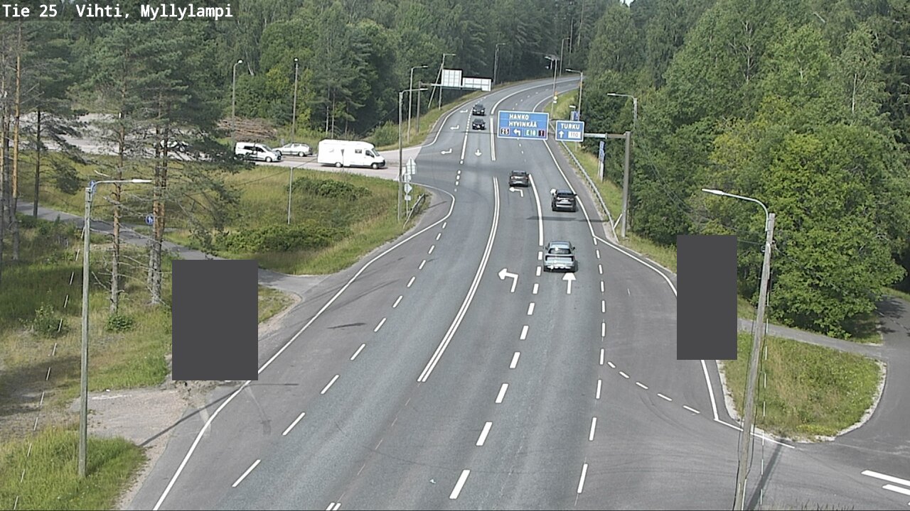 Kelikamerat Kuva Tie 25 Lohja Myllylampi, Lohja, Uusimaa