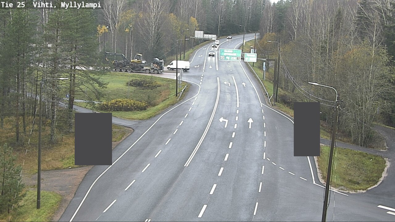 Kelikamerat Kuva Tie 25 Lohja Myllylampi, Lohja, Uusimaa