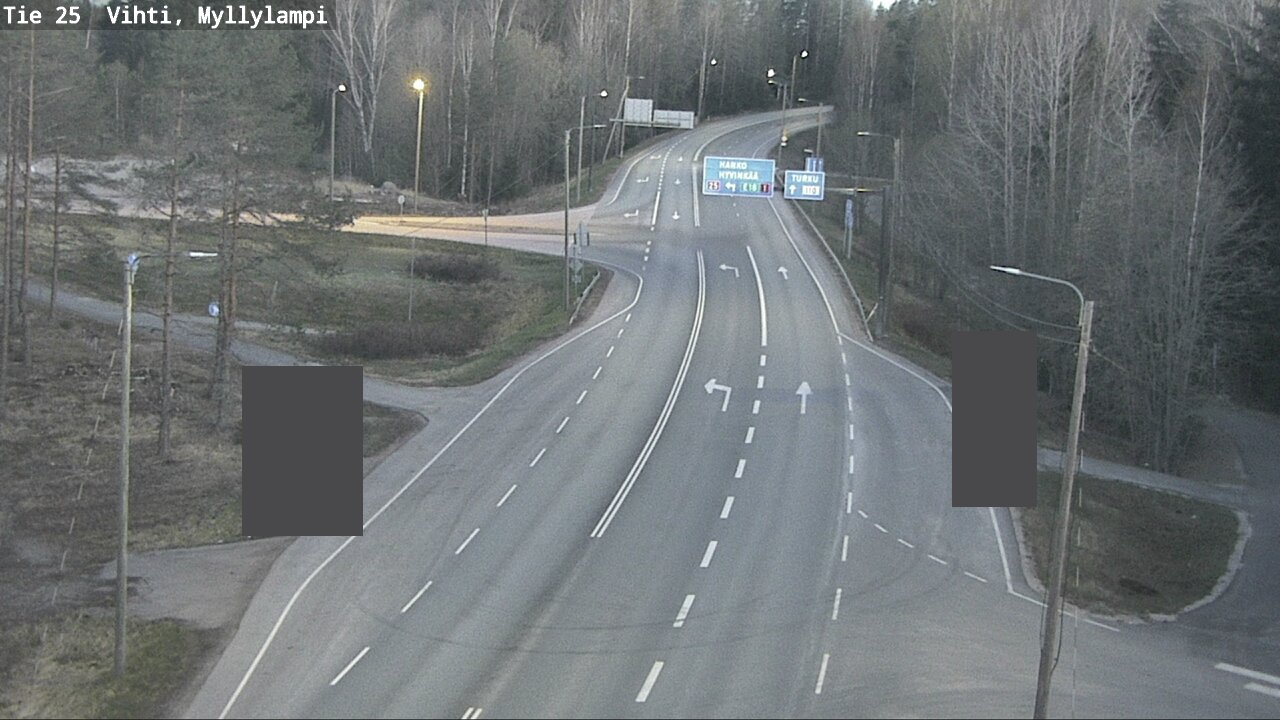 Kelikamerat Kuva Tie 25 Lohja Myllylampi, Lohja, Uusimaa