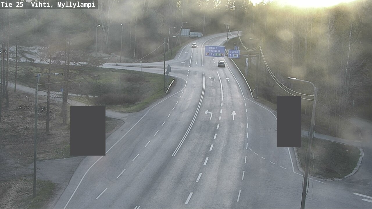 Kelikamerat Kuva Tie 25 Lohja Myllylampi, Lohja, Uusimaa