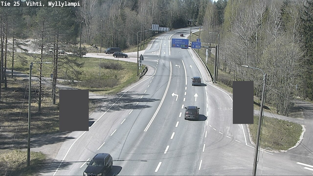 Kelikamerat Kuva Tie 25 Lohja Myllylampi, Lohja, Uusimaa