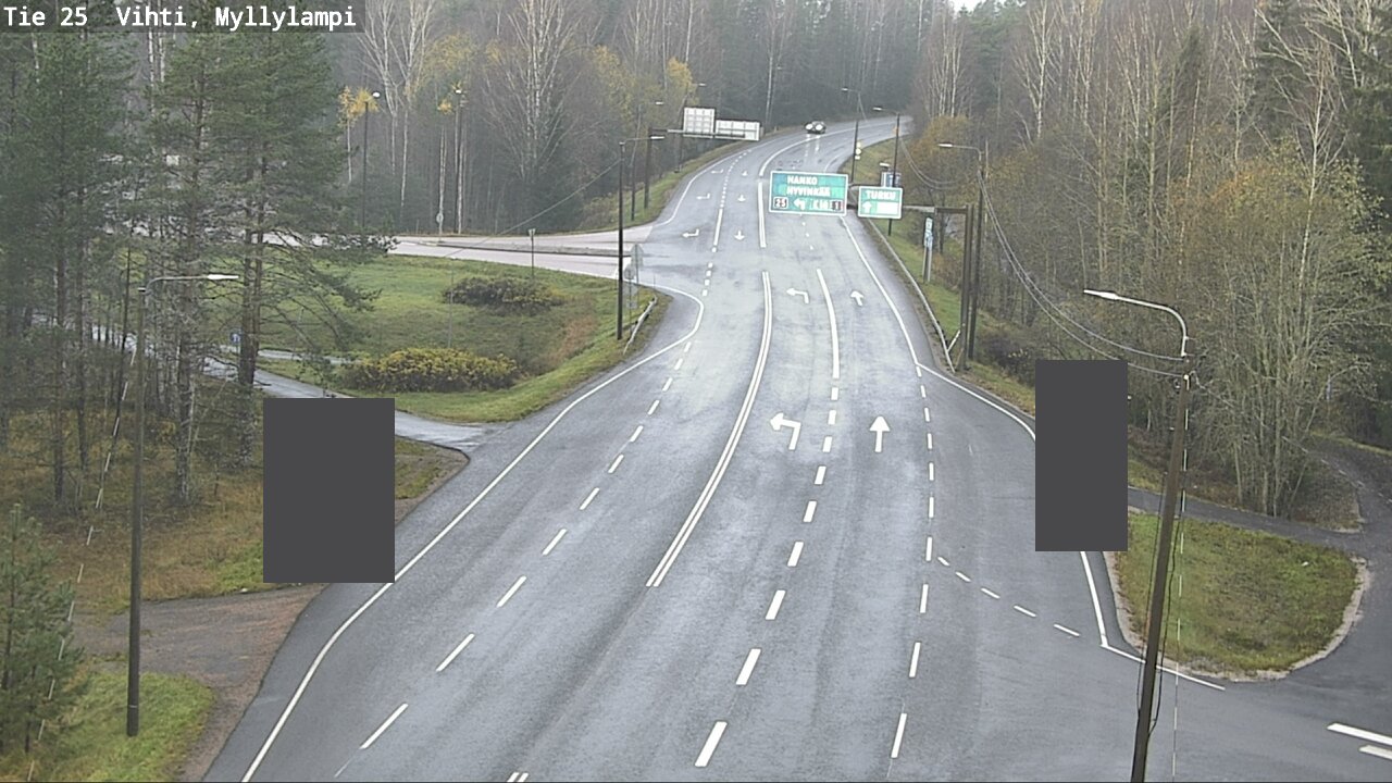 Kelikamerat Kuva Tie 25 Lohja Myllylampi, Lohja, Uusimaa