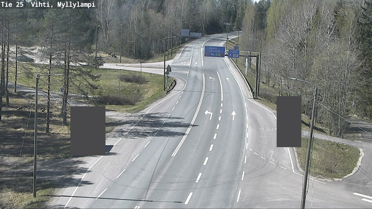 Kelikamerat Kuva Tie 25 Lohja Myllylampi, Lohja, Uusimaa