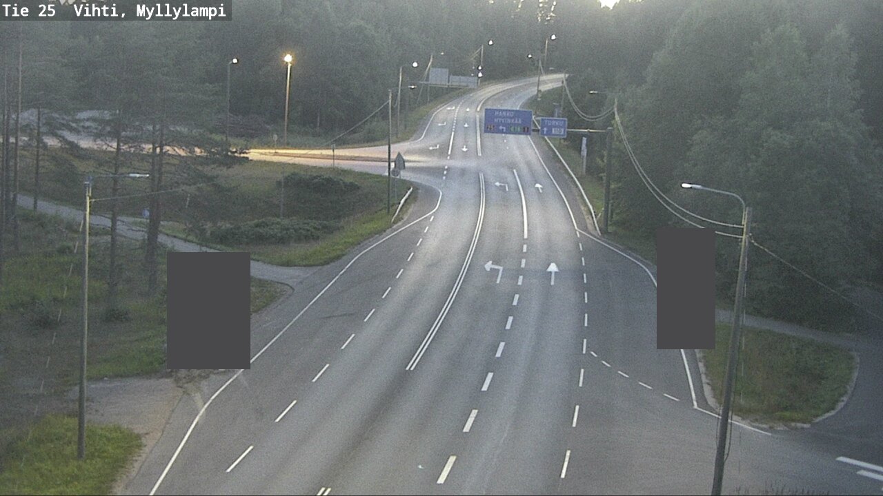 Kelikamerat Kuva Tie 25 Lohja Myllylampi, Lohja, Uusimaa