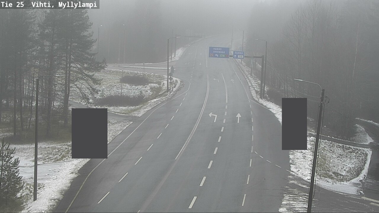 Kelikamerat Kuva Tie 25 Lohja Myllylampi, Lohja, Uusimaa