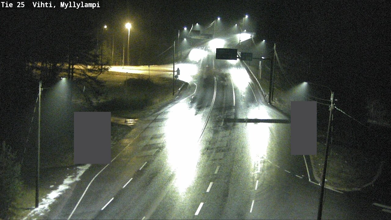 Weather Camera Image Väg 25 Lojo Myllylampi, Lohja, Uusimaa