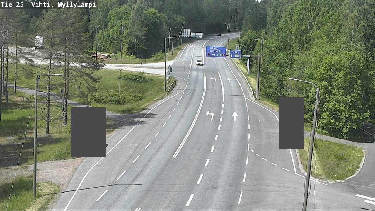 Kelikamerat Kuva Tie 25 Lohja Myllylampi, Lohja, Uusimaa