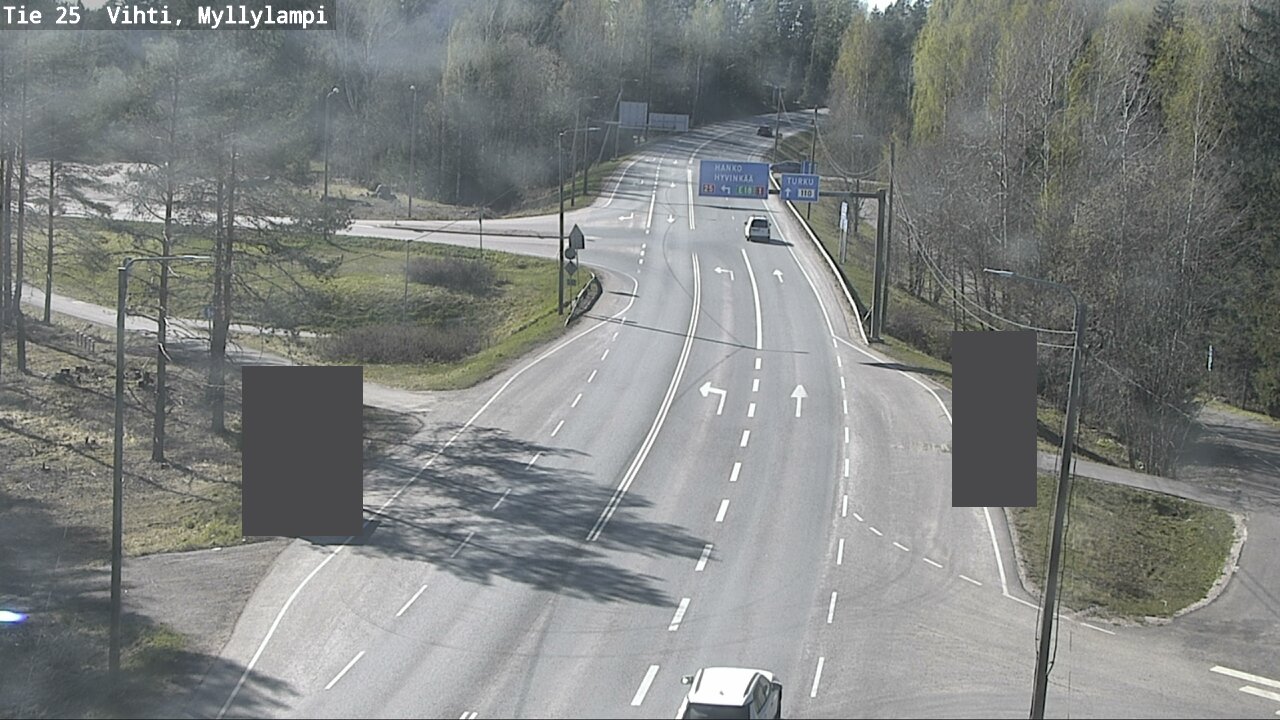 Kelikamerat Kuva Tie 25 Lohja Myllylampi, Lohja, Uusimaa