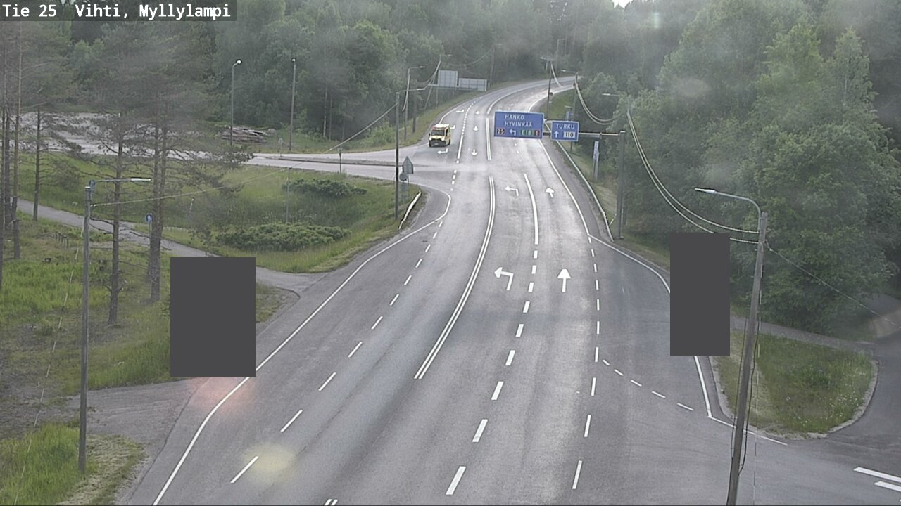 Kelikamerat Kuva Tie 25 Lohja Myllylampi, Lohja, Uusimaa